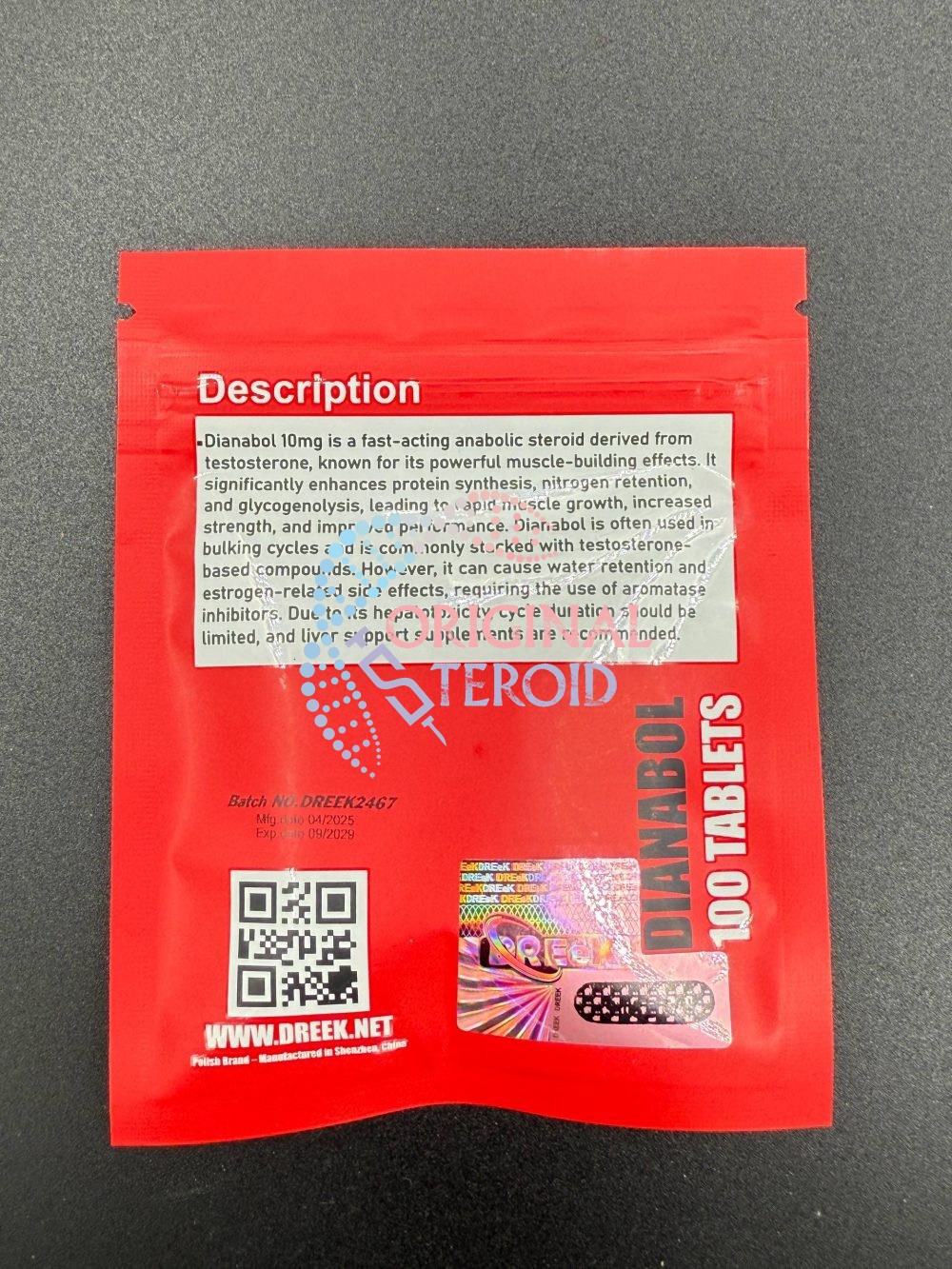 دیانابول درک دز10mg